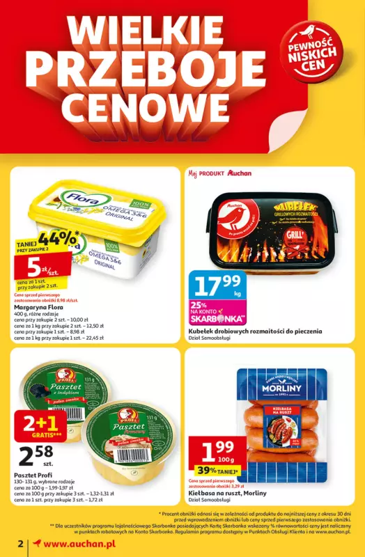 Auchan - gazetka promocyjna Gazetka TAK SMAKUJE LATO Moje Auchan  do środy 18.06 - strona 2