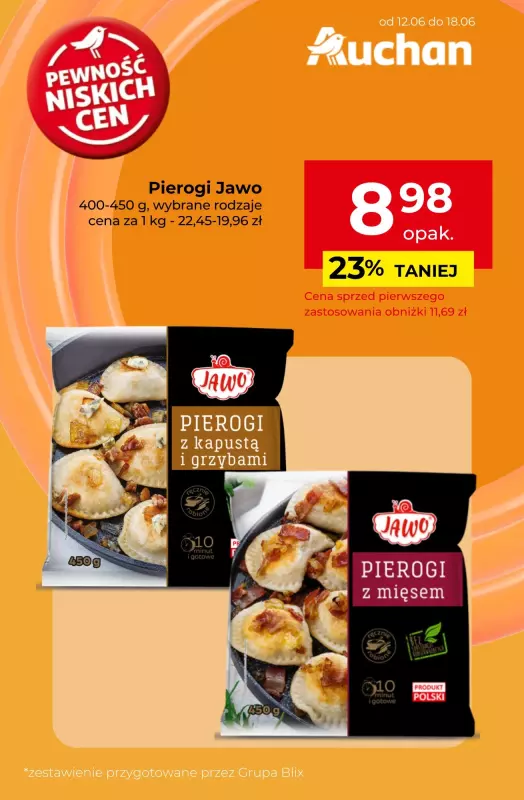 Auchan - gazetka promocyjna Wielkie przeboje cenowe! od czwartku 12.06 do środy 18.06 - strona 7