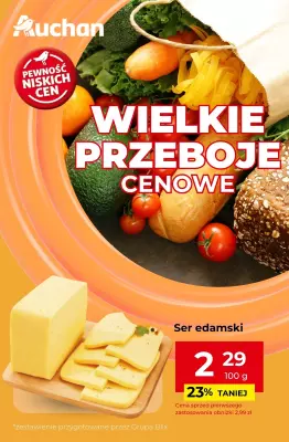 Auchan - gazetka promocyjna Wielkie przeboje cenowe! od czwartku 12.06 do środy 18.06