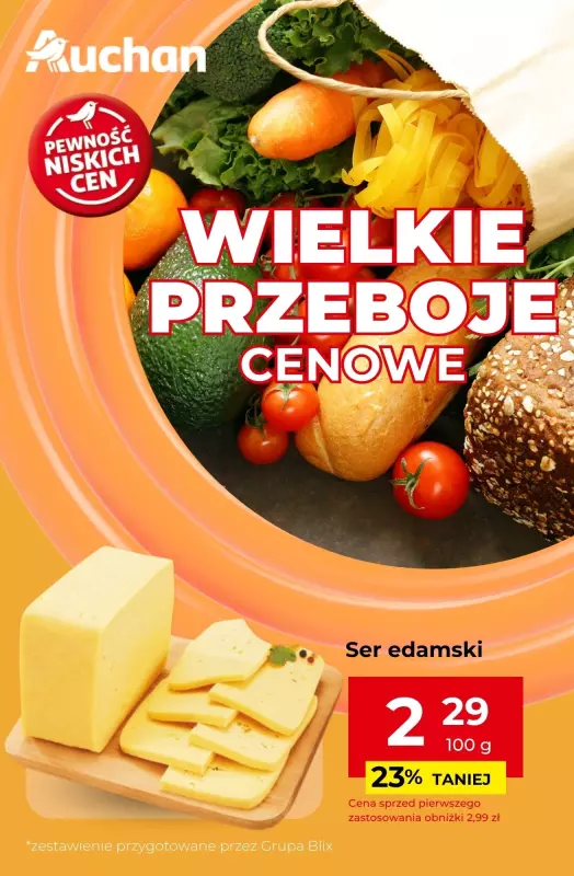 Auchan - gazetka promocyjna Wielkie przeboje cenowe!  