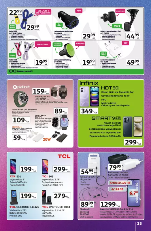 Auchan - gazetka promocyjna Gazetka Znane Marki Duży Wybór Hipermarket Auchan od czwartku 12.06 do środy 18.06 - strona 35