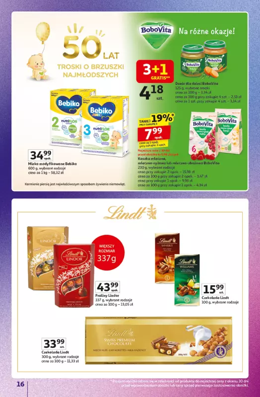 Auchan - gazetka promocyjna Gazetka Znane Marki Duży Wybór Hipermarket Auchan od czwartku 12.06 do środy 18.06 - strona 16