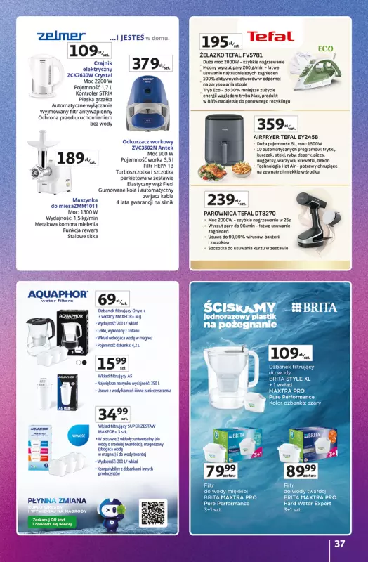 Auchan - gazetka promocyjna Gazetka Znane Marki Duży Wybór Hipermarket Auchan od czwartku 12.06 do środy 18.06 - strona 37