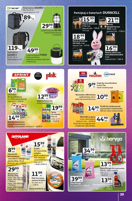 Auchan - gazetka promocyjna Gazetka Znane Marki Duży Wybór Hipermarket Auchan od czwartku 12.06 do środy 18.06 - strona 39