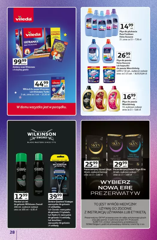 Auchan - gazetka promocyjna Gazetka Znane Marki Duży Wybór Hipermarket Auchan od czwartku 12.06 do środy 18.06 - strona 28