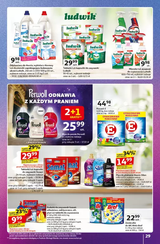 Auchan - gazetka promocyjna Gazetka Znane Marki Duży Wybór Hipermarket Auchan od czwartku 12.06 do środy 18.06 - strona 29