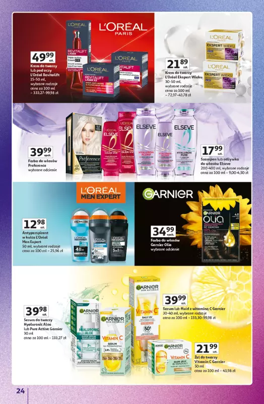 Auchan - gazetka promocyjna Gazetka Znane Marki Duży Wybór Hipermarket Auchan od czwartku 12.06 do środy 18.06 - strona 24