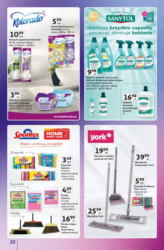 Auchan - gazetka promocyjna Gazetka Znane Marki Duży Wybór Hipermarket Auchan od czwartku 12.06 do środy 18.06 - strona 22