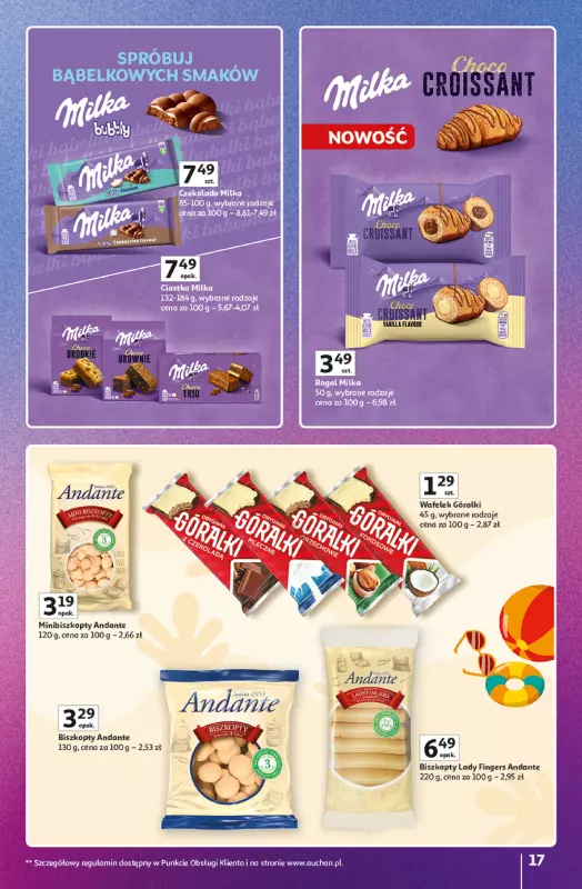 Auchan - gazetka promocyjna Gazetka Znane Marki Duży Wybór Hipermarket Auchan od czwartku 12.06 do środy 18.06 - strona 17