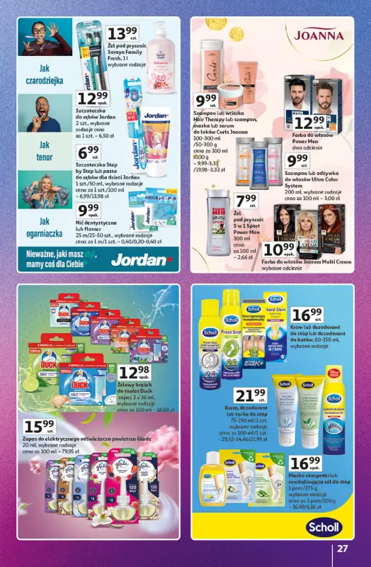 Auchan - gazetka promocyjna Gazetka Znane Marki Duży Wybór Hipermarket Auchan od czwartku 12.06 do środy 18.06 - strona 27