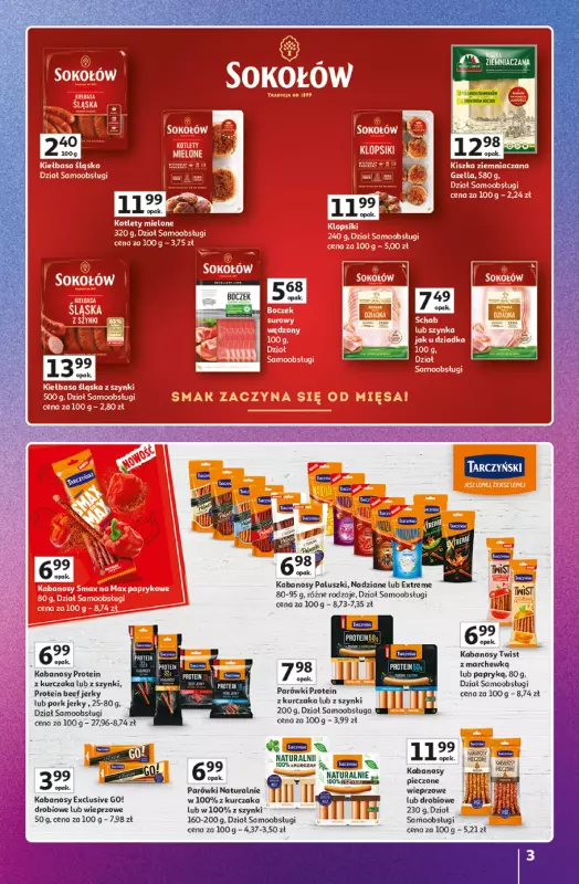 Auchan - gazetka promocyjna Gazetka Znane Marki Duży Wybór Hipermarket Auchan od czwartku 12.06 do środy 18.06 - strona 3