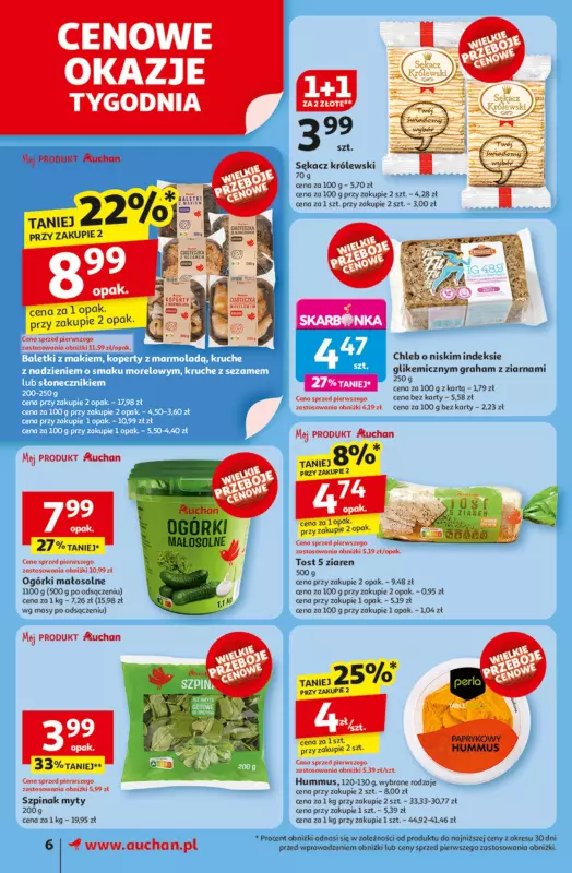 Auchan - gazetka promocyjna JAK PRAGNĘ LATA Supermarket od piątku 20.06 do środy 25.06 - strona 8