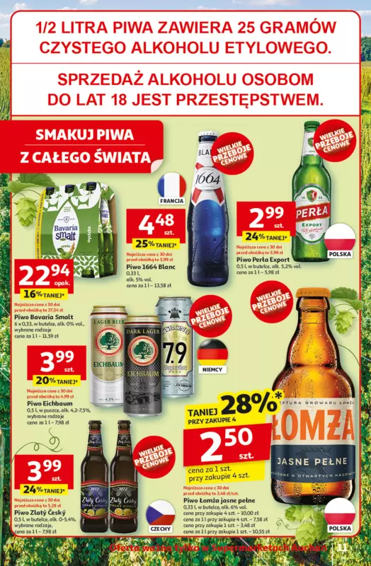 Auchan - gazetka promocyjna JAK PRAGNĘ LATA Supermarket  do środy 25.06 - strona 13