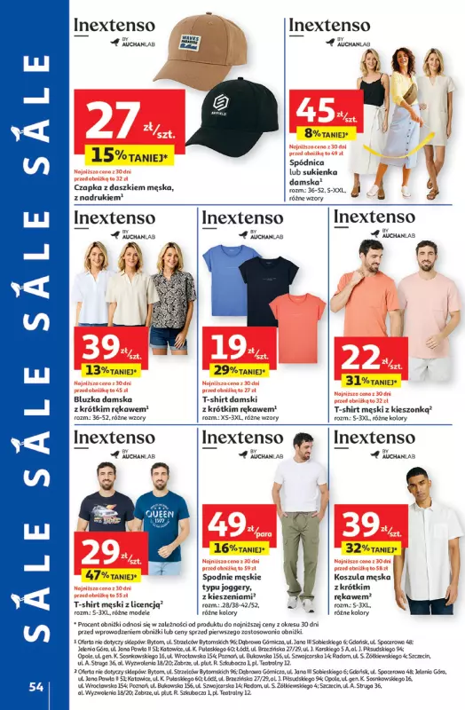 Auchan - gazetka promocyjna JAK PRAGNĘ LATA Hipermarket  do środy 25.06 - strona 58