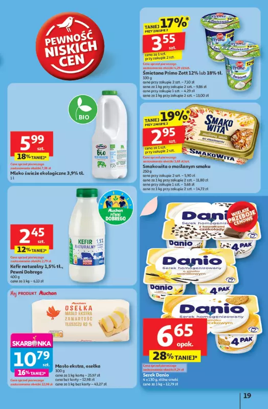 Auchan - gazetka promocyjna JAK PRAGNĘ LATA Hipermarket od piątku 20.06 do środy 25.06 - strona 21