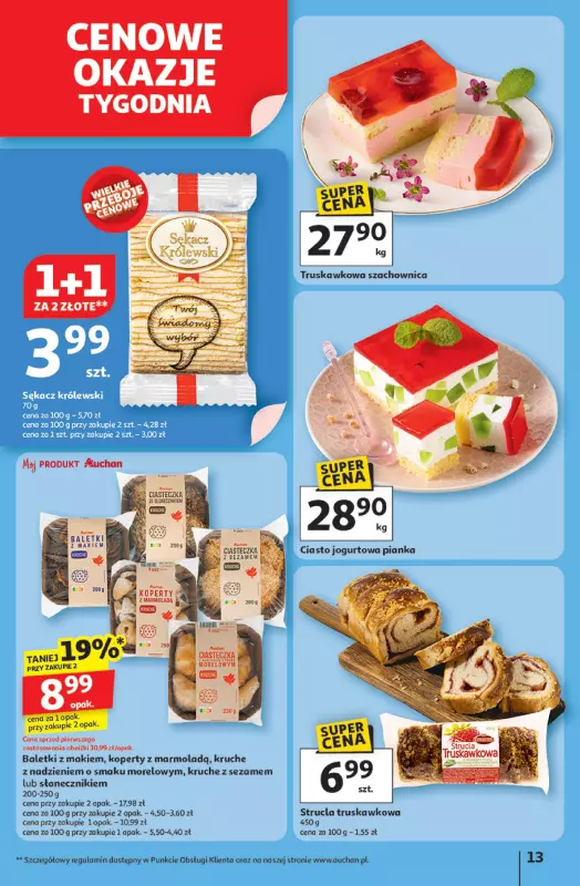 Auchan - gazetka promocyjna JAK PRAGNĘ LATA Hipermarket od piątku 20.06 do środy 25.06 - strona 15