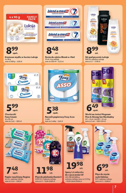 Auchan - gazetka promocyjna JAK PRAGNĘ LATA Hipermarket  do środy 25.06 - strona 7