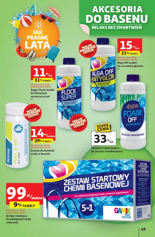 Auchan - gazetka promocyjna JAK PRAGNĘ LATA Hipermarket  do środy 25.06 - strona 53