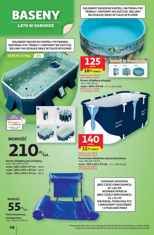Auchan - gazetka promocyjna JAK PRAGNĘ LATA Hipermarket  do środy 25.06 - strona 52