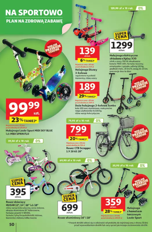 Auchan - gazetka promocyjna JAK PRAGNĘ LATA Hipermarket  do środy 25.06 - strona 54