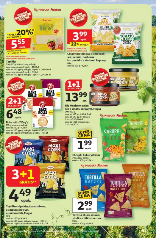 Auchan - gazetka promocyjna JAK PRAGNĘ LATA Hipermarket  do środy 25.06 - strona 45