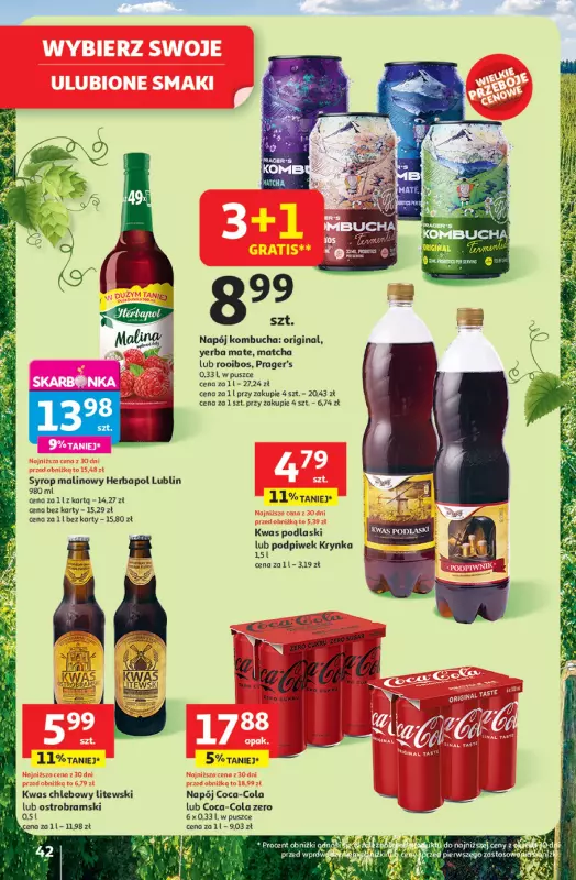 Auchan - gazetka promocyjna JAK PRAGNĘ LATA Hipermarket  do środy 25.06 - strona 44