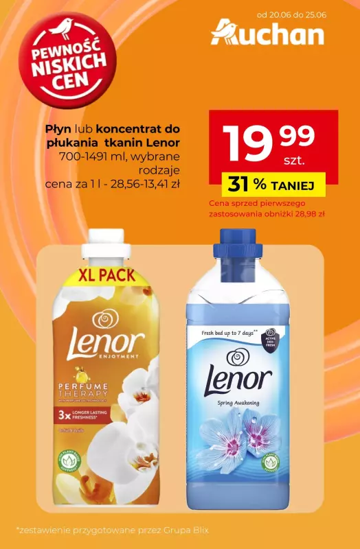 Auchan - gazetka promocyjna Wielkie przeboje cenowe!  do środy 25.06 - strona 9