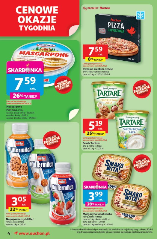 Auchan - gazetka promocyjna ROZKRĘCAMY LATO Moje Auchan od czwartku 26.06 do środy 02.07 - strona 6