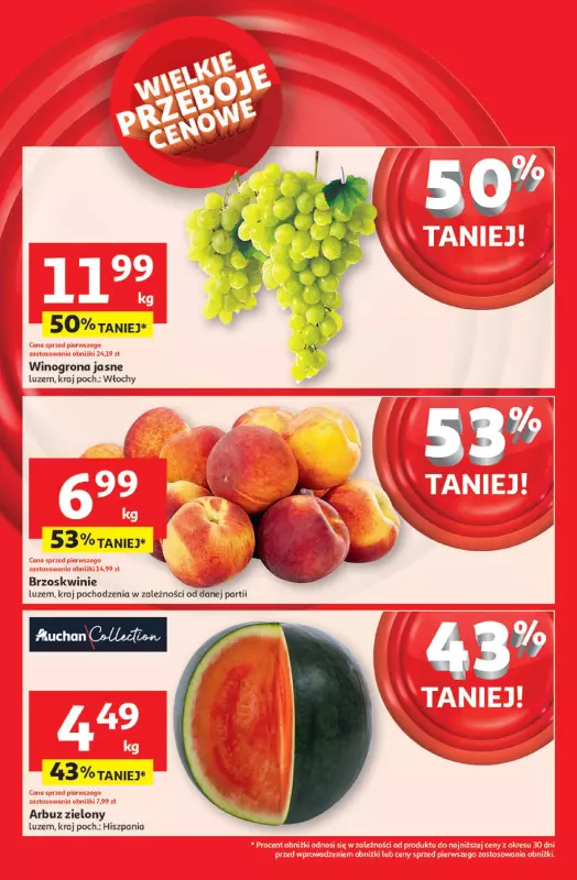 Auchan - gazetka promocyjna ROZKRĘCAMY LATO Moje Auchan  do środy 02.07 - strona 4