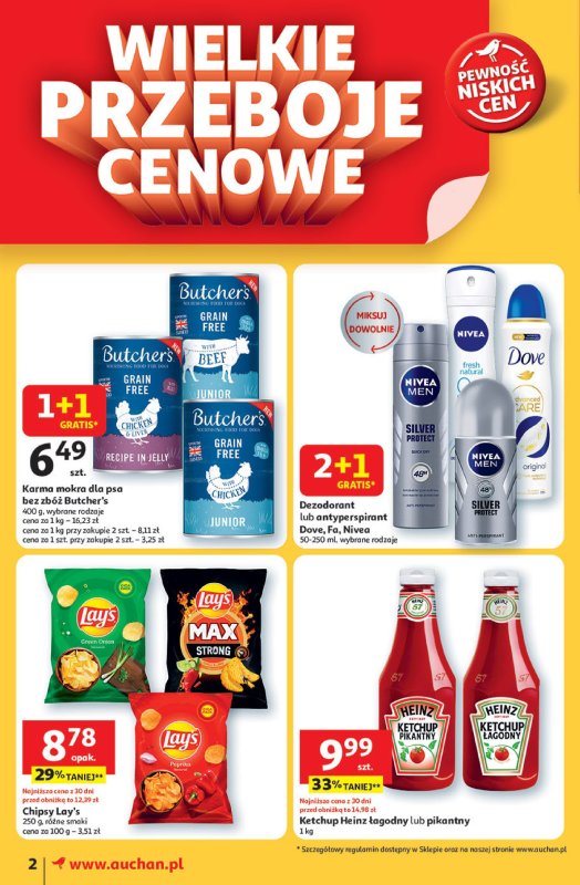 Auchan - gazetka promocyjna ROZKRĘCAMY LATO Moje Auchan  do środy 02.07 - strona 2