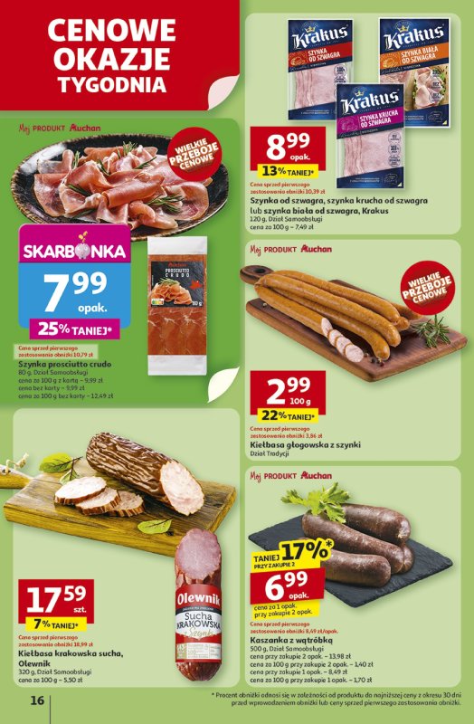 Auchan - gazetka promocyjna Gazetka ROZKRĘCAMY LATO Hipermarket Auchan od czwartku 26.06 do środy 02.07 - strona 18