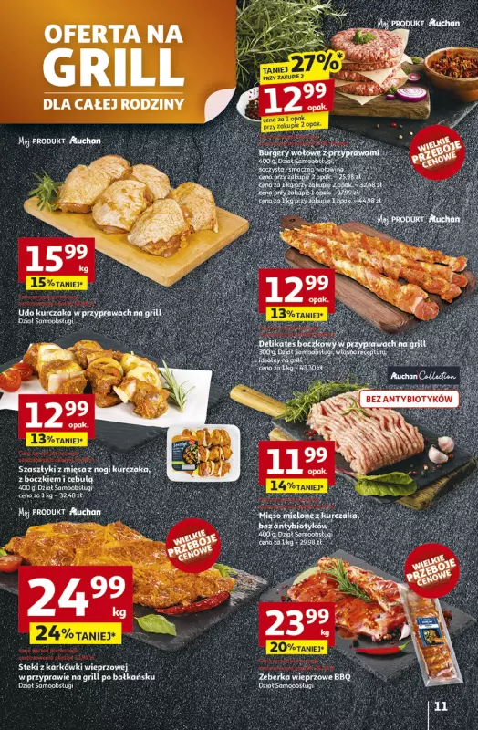 Auchan - gazetka promocyjna Gazetka ROZKRĘCAMY LATO Hipermarket Auchan  do środy 02.07 - strona 13
