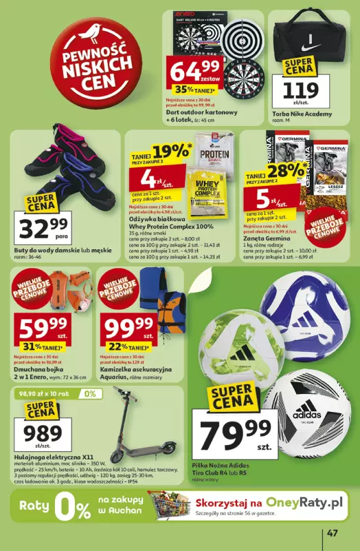 Auchan - gazetka promocyjna Gazetka ROZKRĘCAMY LATO Hipermarket Auchan  do środy 02.07 - strona 51