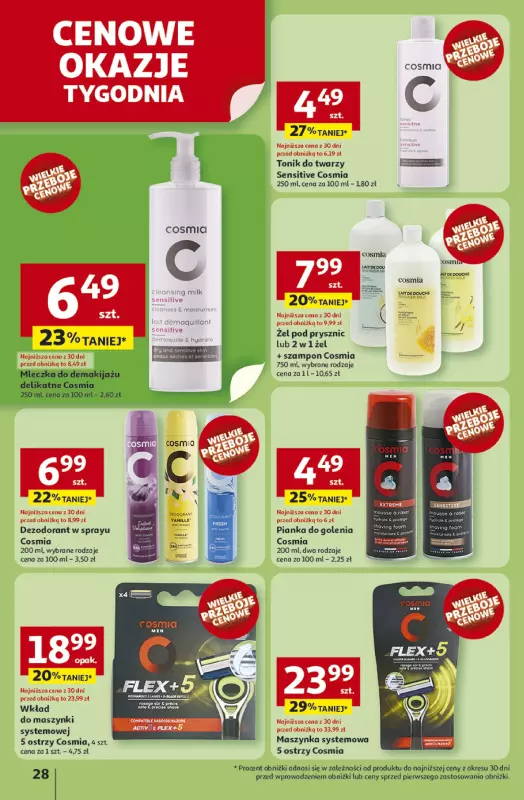 Auchan - gazetka promocyjna Gazetka ROZKRĘCAMY LATO Hipermarket Auchan  do środy 02.07 - strona 30