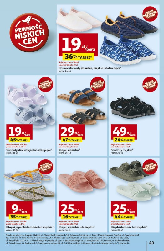 Auchan - gazetka promocyjna Gazetka ROZKRĘCAMY LATO Hipermarket Auchan  do środy 02.07 - strona 47