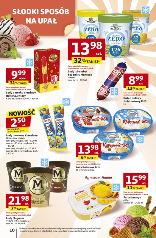 Auchan - gazetka promocyjna Gazetka ROZKRĘCAMY LATO Hipermarket Auchan  do środy 02.07 - strona 12