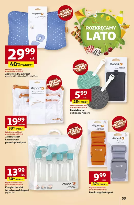 Auchan - gazetka promocyjna Gazetka ROZKRĘCAMY LATO Hipermarket Auchan  do środy 02.07 - strona 57