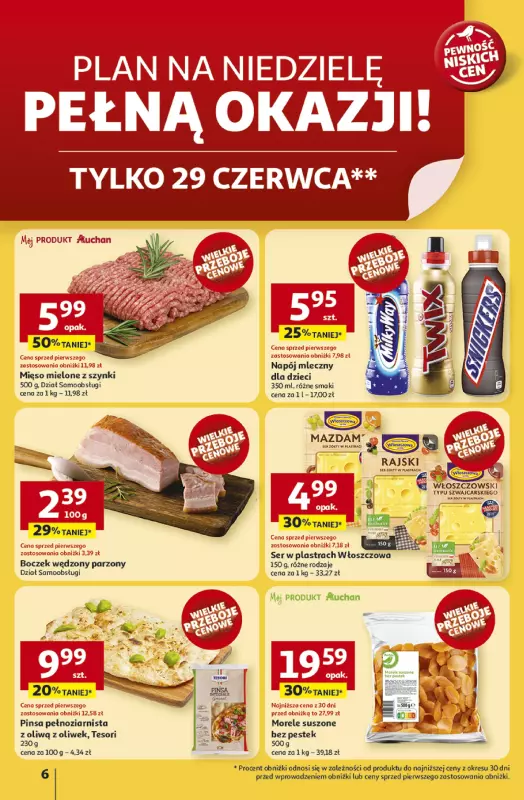 Auchan - gazetka promocyjna Gazetka ROZKRĘCAMY LATO Hipermarket Auchan  do środy 02.07 - strona 8
