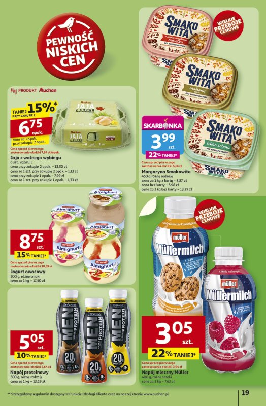 Auchan - gazetka promocyjna Gazetka ROZKRĘCAMY LATO Hipermarket Auchan od czwartku 26.06 do środy 02.07 - strona 21
