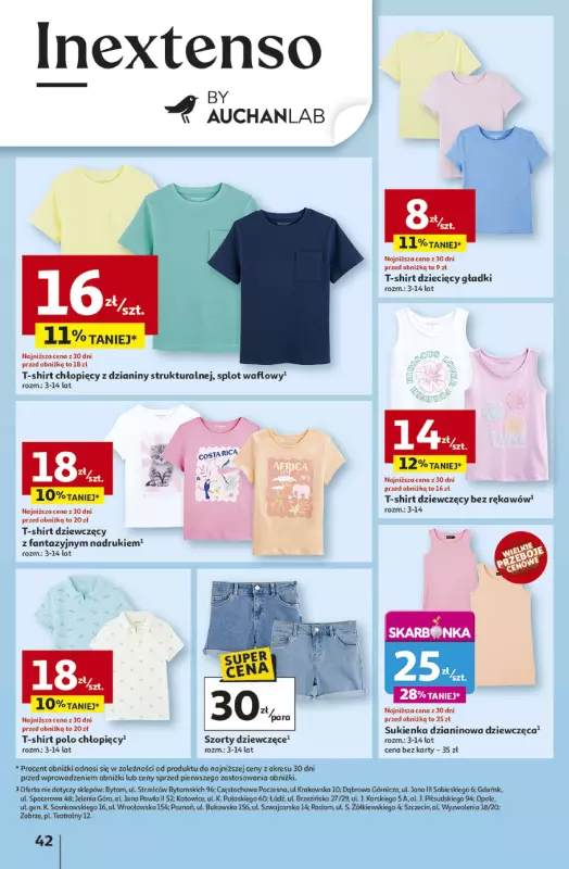 Auchan - gazetka promocyjna Gazetka ROZKRĘCAMY LATO Hipermarket Auchan  do środy 02.07 - strona 46