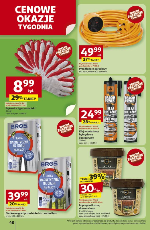 Auchan - gazetka promocyjna Gazetka ROZKRĘCAMY LATO Hipermarket Auchan  do środy 02.07 - strona 52