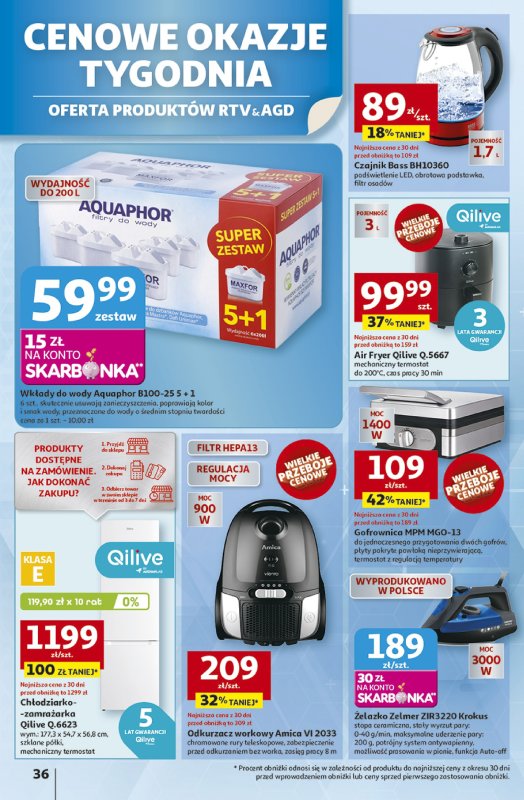 Auchan - gazetka promocyjna Gazetka ROZKRĘCAMY LATO Hipermarket Auchan  do środy 02.07 - strona 40