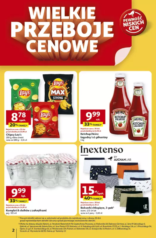 Auchan - gazetka promocyjna Gazetka ROZKRĘCAMY LATO Hipermarket Auchan   - strona 2