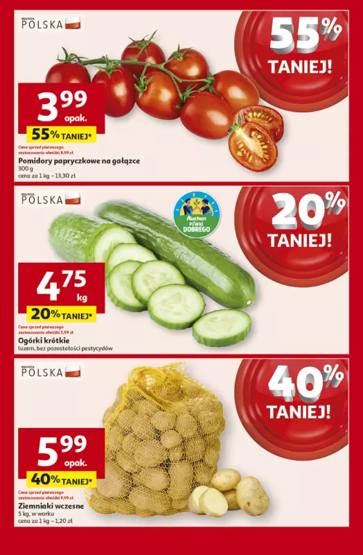 Auchan - gazetka promocyjna Gazetka ROZKRĘCAMY LATO Hipermarket Auchan  do środy 02.07 - strona 7