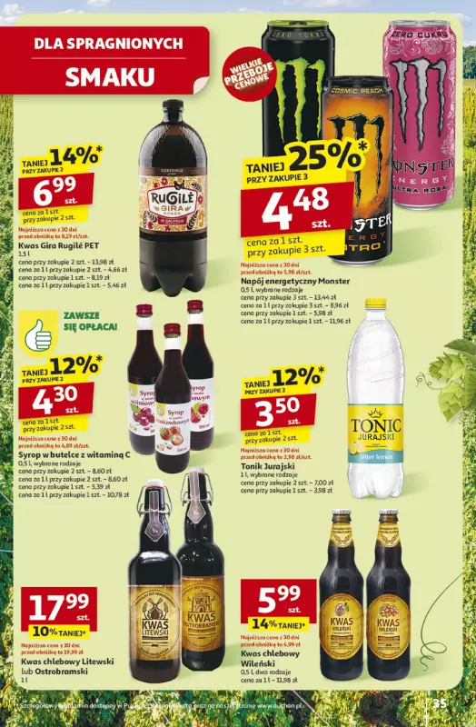 Auchan - gazetka promocyjna Gazetka ROZKRĘCAMY LATO Hipermarket Auchan  do środy 02.07 - strona 39