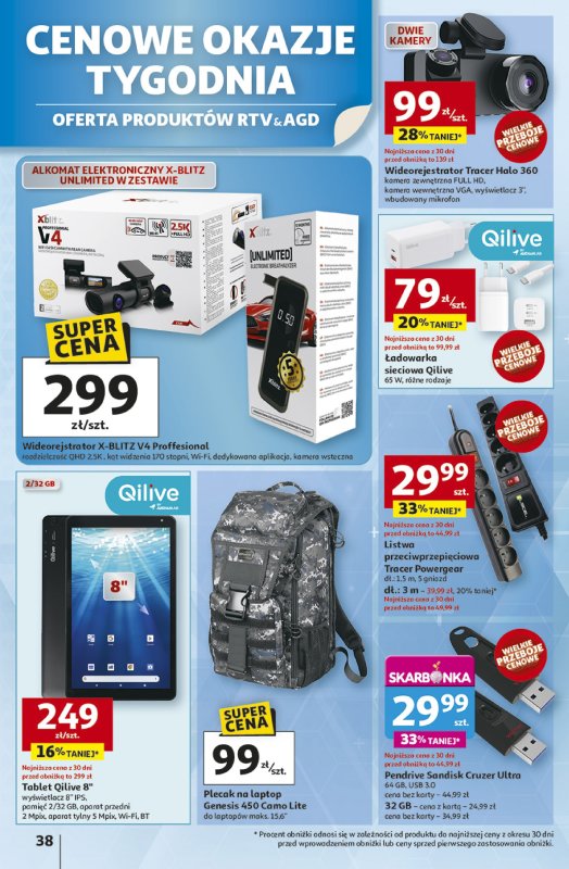 Auchan - gazetka promocyjna Gazetka ROZKRĘCAMY LATO Hipermarket Auchan  do środy 02.07 - strona 42