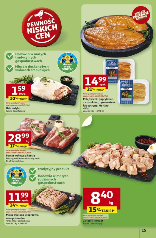 Auchan - gazetka promocyjna Gazetka ROZKRĘCAMY LATO Hipermarket Auchan  do środy 02.07 - strona 17