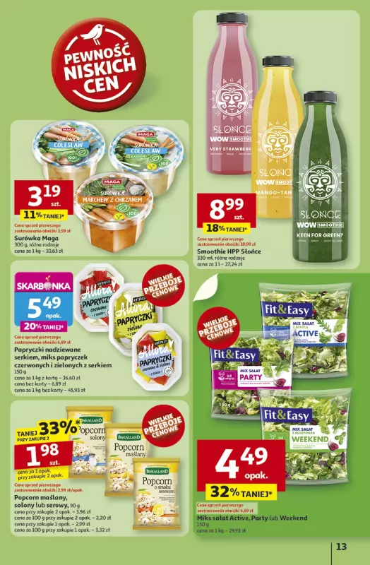 Auchan - gazetka promocyjna Gazetka ROZKRĘCAMY LATO Hipermarket Auchan  do środy 02.07 - strona 15