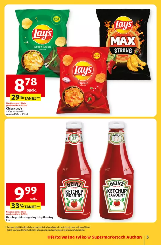 Auchan - gazetka promocyjna Gazetka ROZKRĘCAMY LATO Supermarket Auchan   - strona 3
