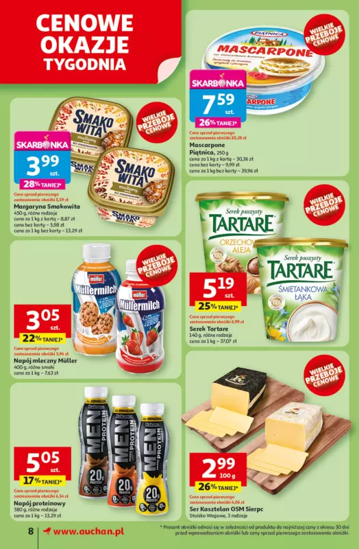 Auchan - gazetka promocyjna Gazetka ROZKRĘCAMY LATO Supermarket Auchan  do środy 02.07 - strona 10